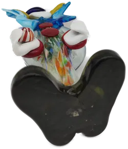 Clownskulptur aus Murano Glas  - Bild 3