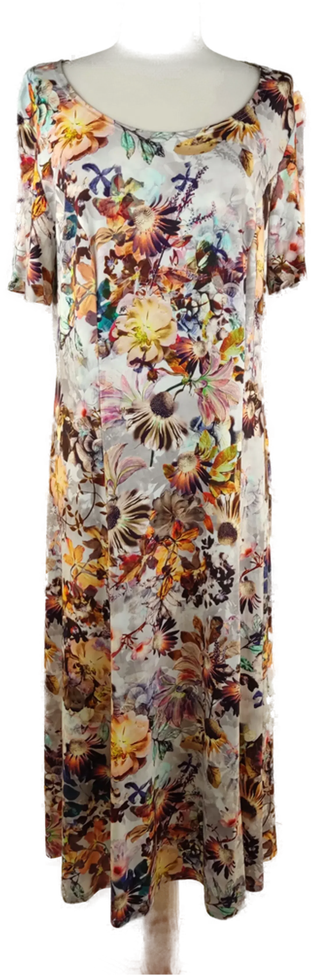 Damen-Maxikleid / bunt gemustert - XL/42 - Bild 1