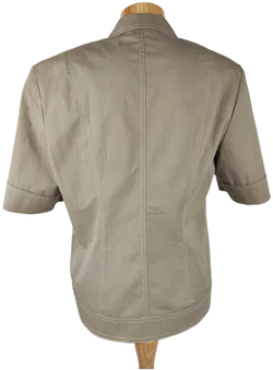 Gerry Weber Damen Kurzarm-Bluse in Oliv, Größe M - Bild 2