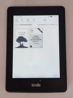 Kindle Paperwhite mit Hülle - 7. Generation - schwarz - Bild 10
