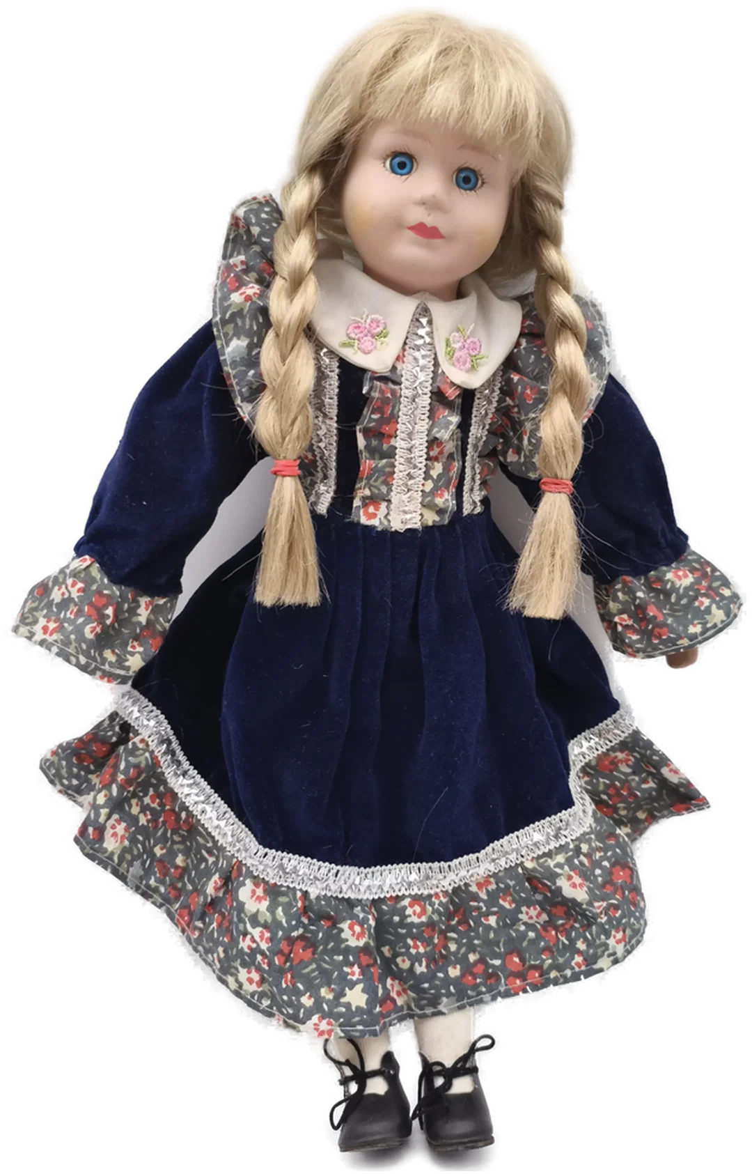 Porzellanpuppe, 42cm, Vintage 80er Jahre – Bild 5