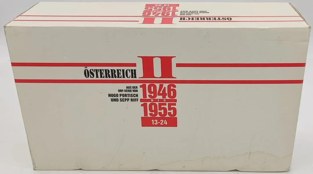 VHS-Box Hugo Portisch Österreich II-12 Folgen Nummer 13 bis 24  – Bild 3