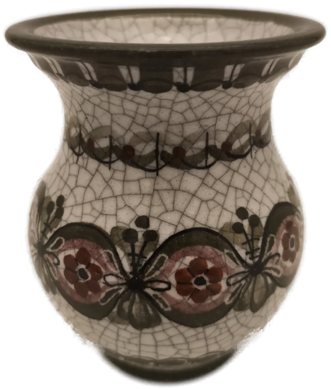 kleine Vase, Gmundner Keramik, Handarbeit, Keramik, Landhaus - Bild 4