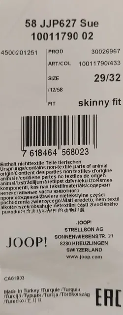Joop Damen Jeans blau Gr. 29/32 - Bild 7