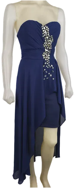 Eva & Lola, Ballkleid dunkelblau, Gr. S - Bild 5