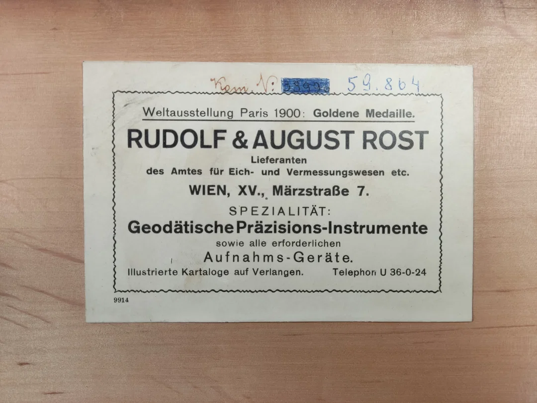 Rudolf & August Rost - Geodätische Präzisions-Instrumente – Bild 7