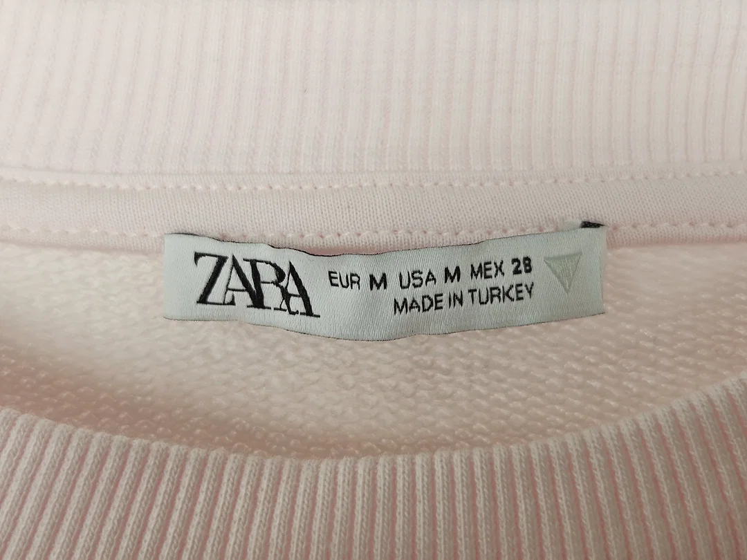 ZARA Damen Pullover, rosa - Gr. M – Bild 4