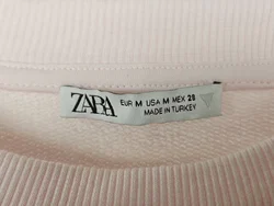 ZARA Damen Pullover, rosa - Gr. M - Bild 4