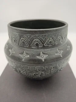 Griechische Keramik Vase Antiken-Stil | Zeitreisender Charme – Vorschau 2
