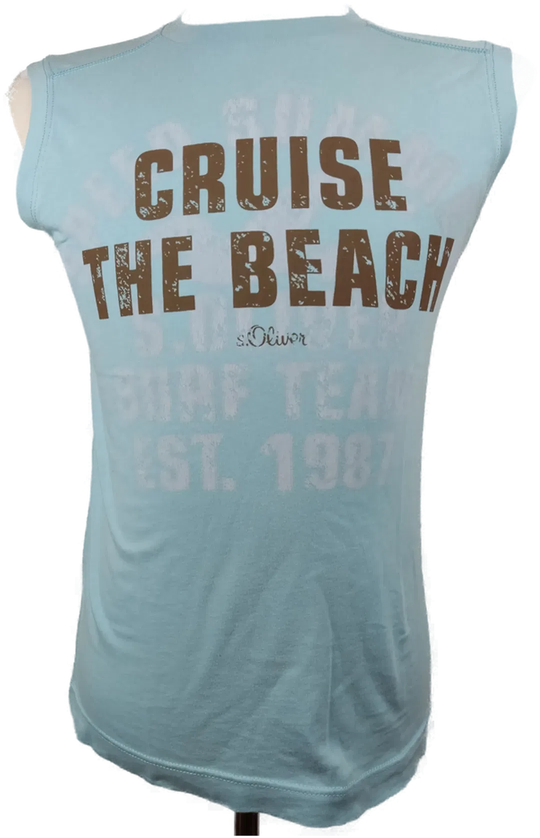 s.Oliver Kinder Shirt blau Gr. 164 - Bild 4