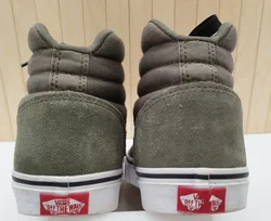 Vans Leder Sneaker Olivgrün 40,5 | Casual-Jeans-Begleiter – Vorschau 5