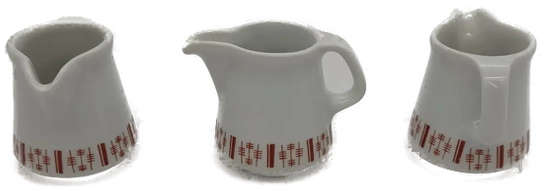 Lilien Porzellan Milchkännchen 3 Stück - Bild 3