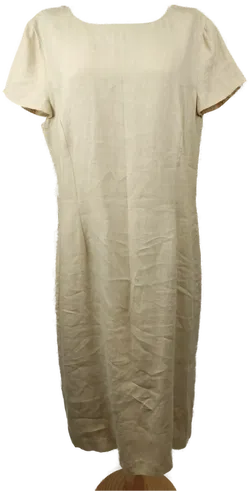 Damenleinenkleid beige - 42/XL - Bild 1