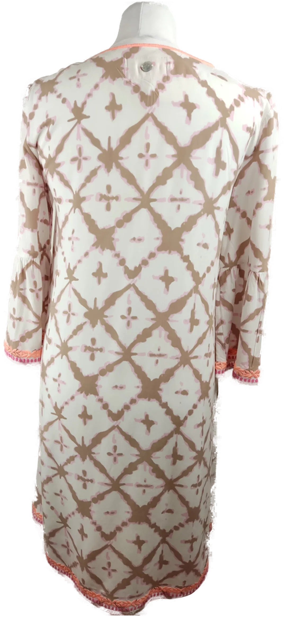 Gemustertes Midikleid Damen Größe 36 | Zarte Boho-Romantik – Bild 3