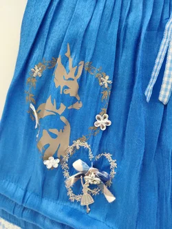 Kindertrachtenkleid Sonstige Baumwolle Gr. 92 | Mini-Trachtenschatz – Vorschau 3