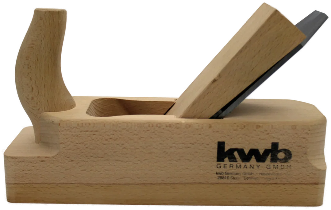 Kwb Holz-Handhobel – Länge ca. 22 cm, Klingenbreite ca. 5 cm, Deutschland – Bild 2