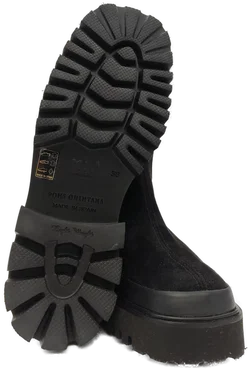 Pons Quintana Stiefelette Damen Schwarz Rauleder Gr: 38 - Bild 5