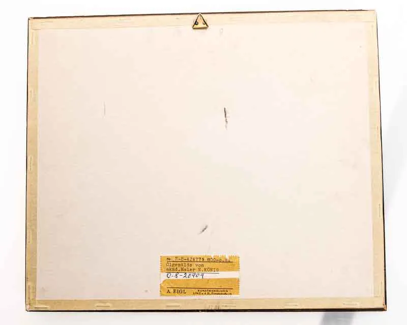 Ölgemälde, sign. KOENIG – Bild 3