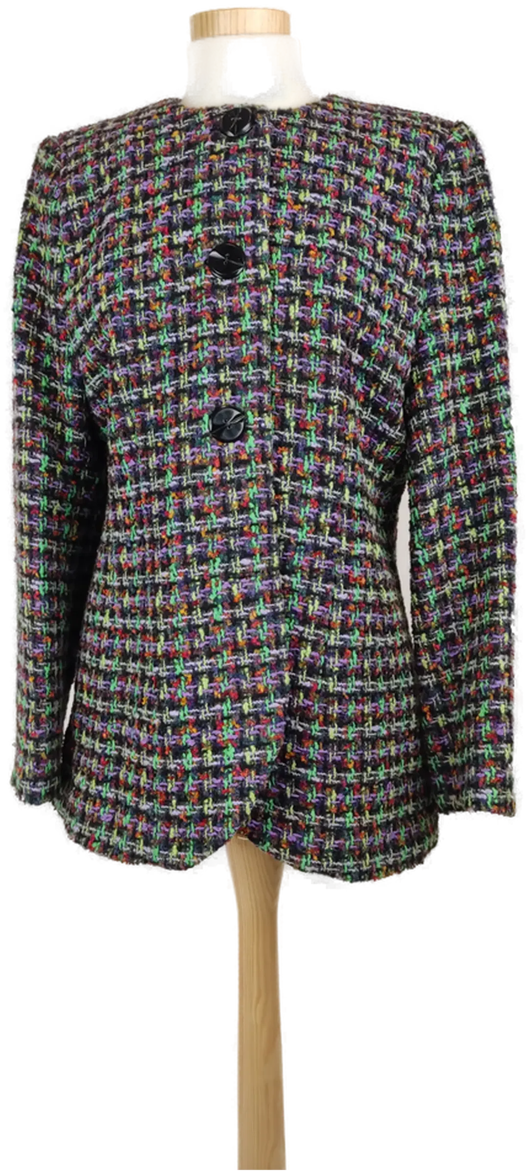 Damen Blazer bunt gemustert - Gr. 38/M - Bild 1