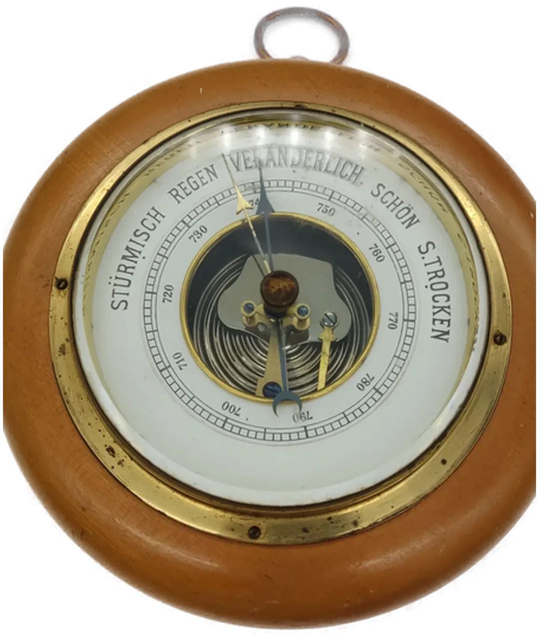 Vintage Barometer m. Holzrahmen - Bild 2