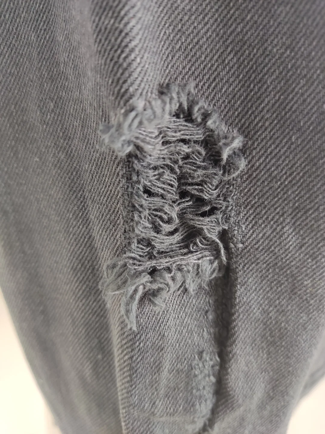 Jacke "Tally Weijl", langarm mit Kragen, schwarz mit Aufnähern und Taschen, Größe 34 – Bild 6