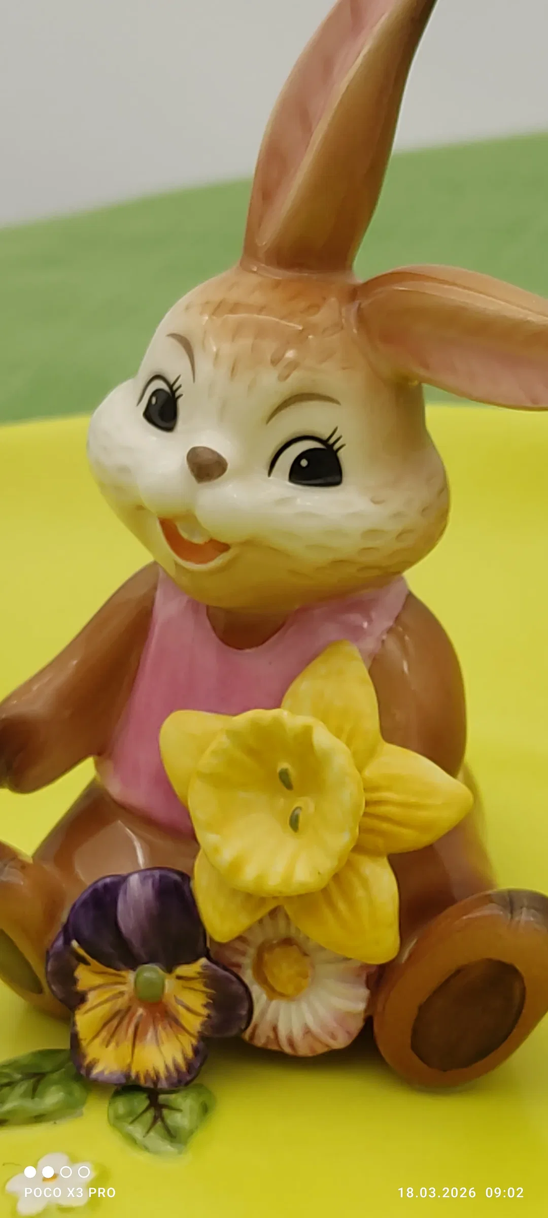 Goebel Porzellan-Osterschale Mit Hase Und Blüten | Frühlingsgrüße – Bild 2