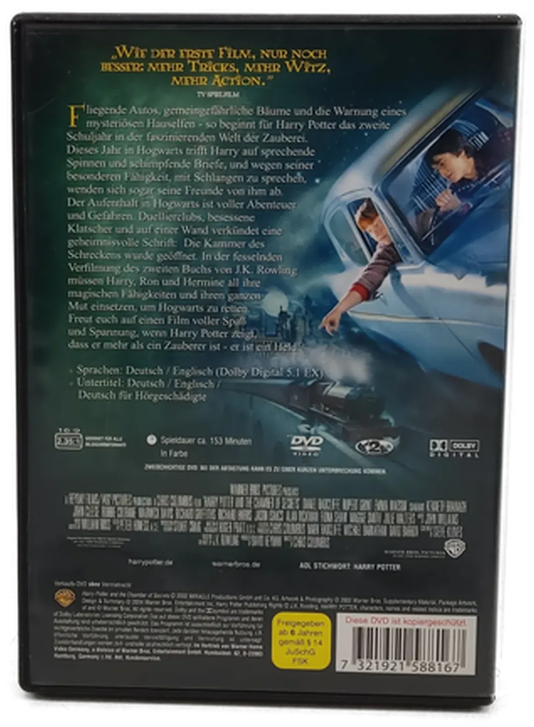 DVD Harry Potter und die Kammer des Schreckens – Bild 2