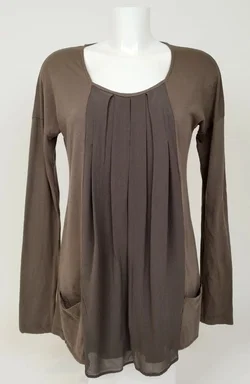 Damen-Langarmshirt Transit Par Such Unifarben | Zeitloser Casual-Charme - Bild 1