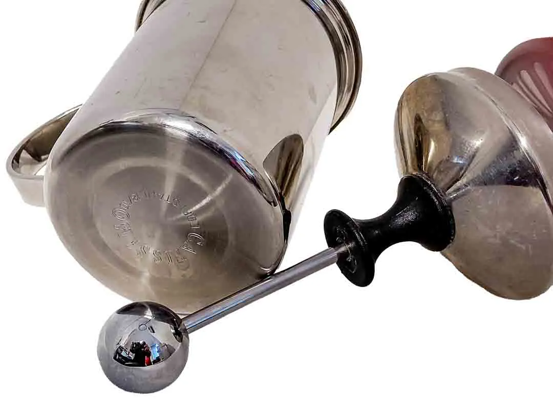 Cafissimo, manueller Milchaufschäumer aus Edelstahl 18/10 "S" – Bild 4