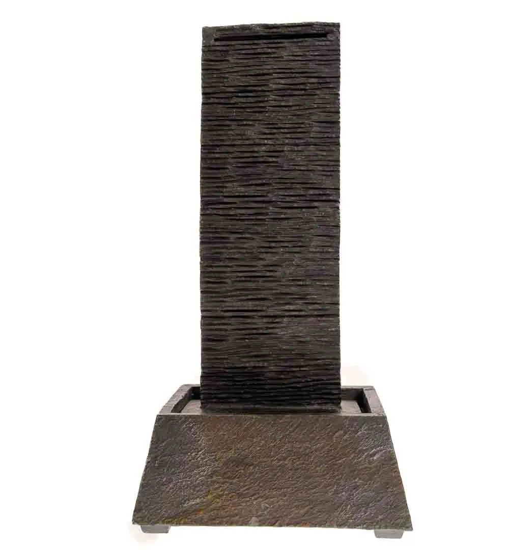 Zimmerbrunnen mit Wasserfall-Effekt – ca. 47 cm – dekorativer Indoor-Brunnen - Bild 4