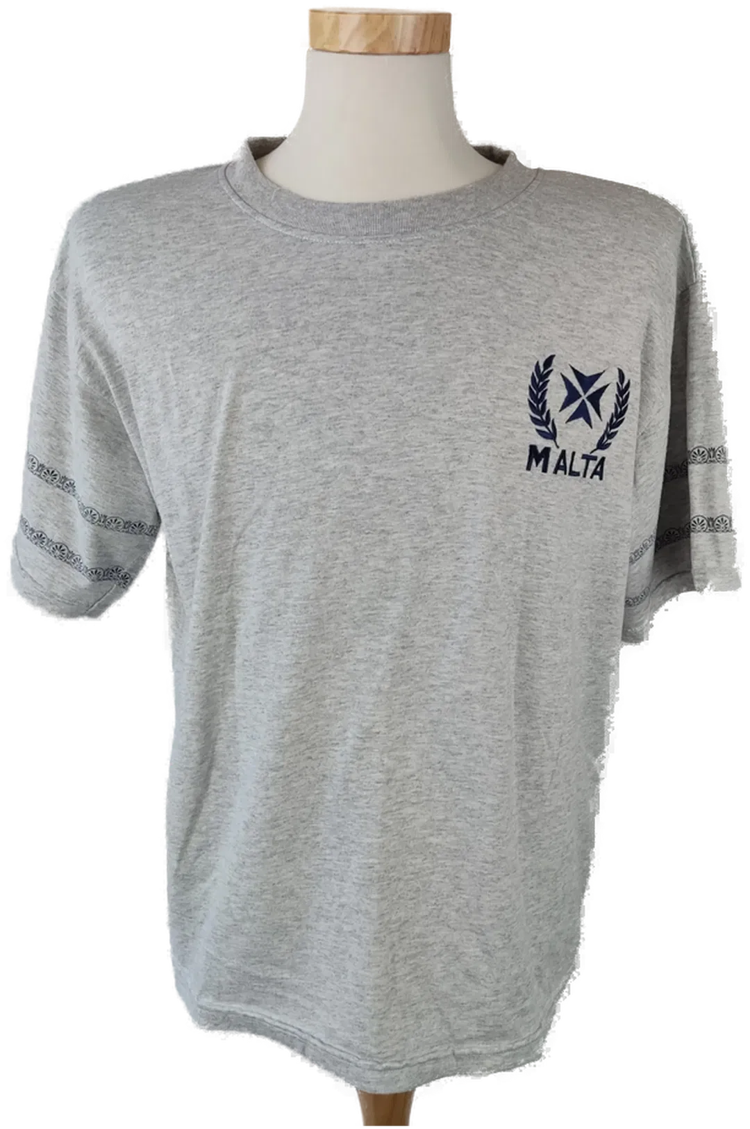 Herren T-shirt grau - Gr. S (groß) - Bild 1