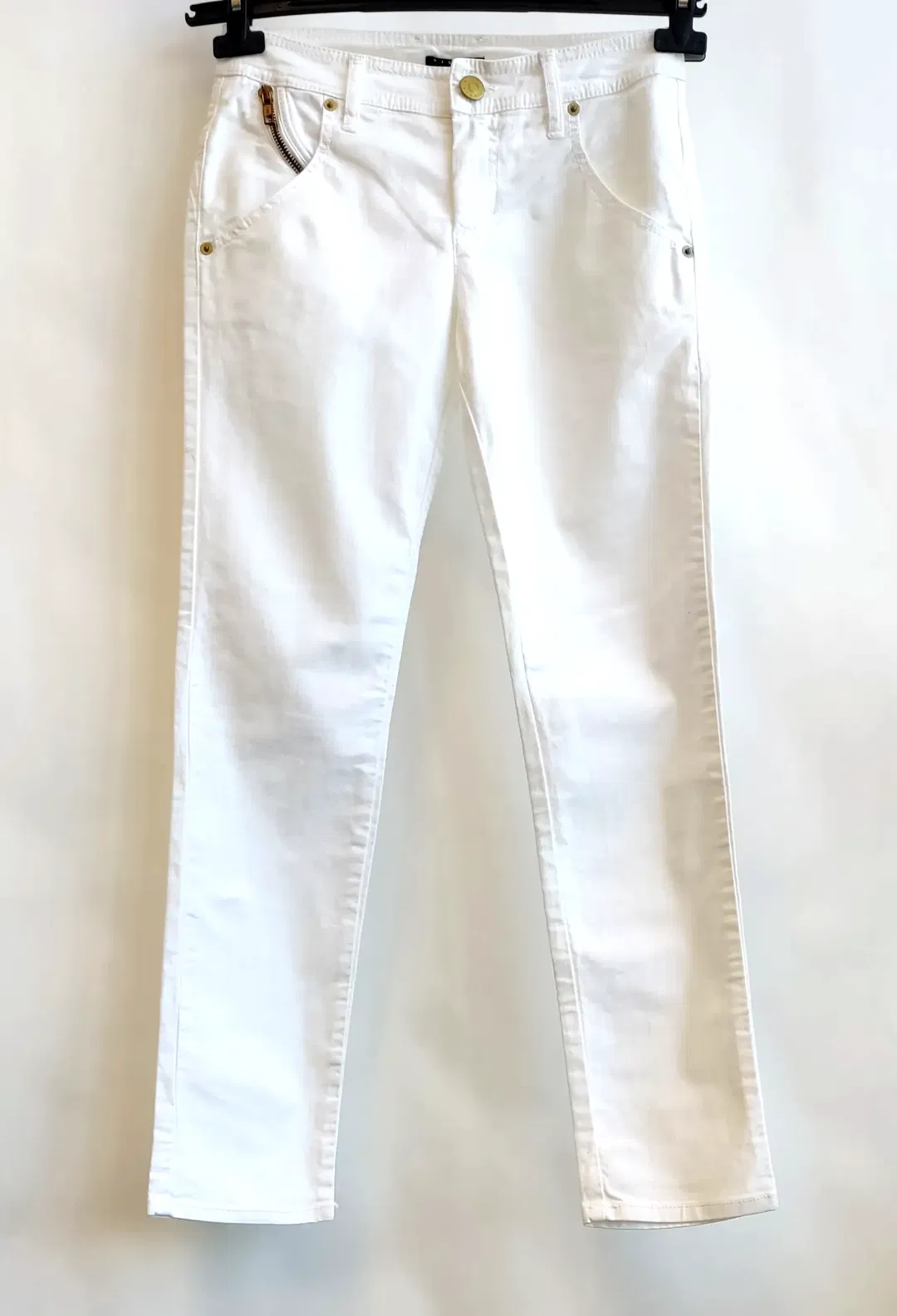 Sisley Damen Jeans weiß - Gr. 38 - Bild 1