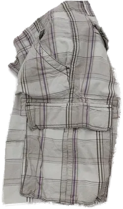 C & A  kurze Hose kariert - Gr. EUR 52/W32 - Bild 4