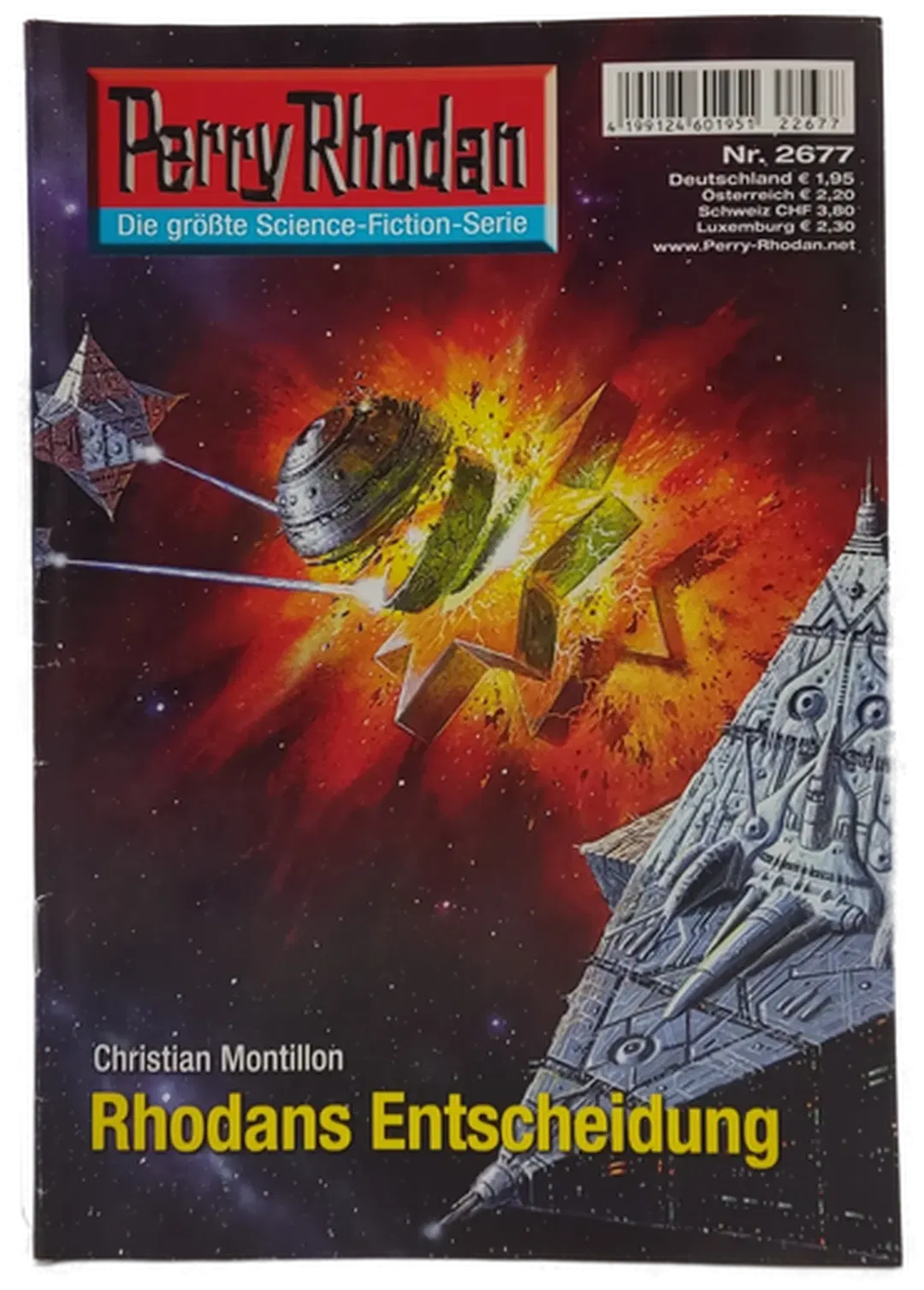 Romanheft Perry Rhodan Rhodans Entscheidung Erstauflage Nr.2677 - Bild 1