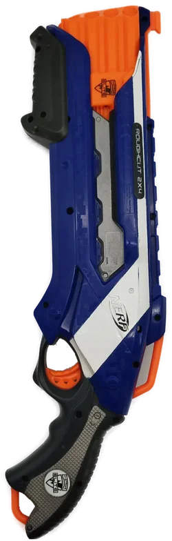 NERF Spielwaffe mit 6 Kugeln - Roughcut 2x4 - Bild 2