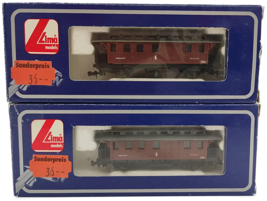 Lima Spur N 2 Stück 320350 N Postwagen der Schwedischen Staatsbahn – Bild 2