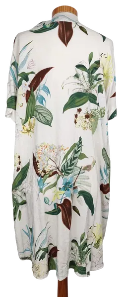H&M Damen Midikleid, weiß - Gr. XXL  - Bild 2