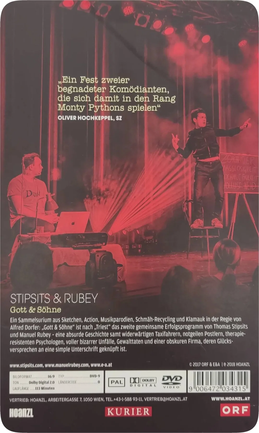 DVD „Stipsits & Rubey – Gott & Söhne“ mit Thomas Stipsits und Manuel Rubey – Bild 2