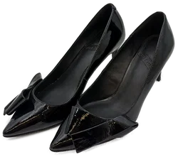 What For Damenpumps schwarz Gr. 36