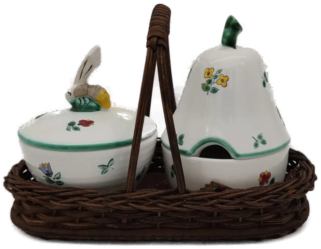 Gmundner Keramik Streublumen Honig- und Marmeladenschale - Bild 3