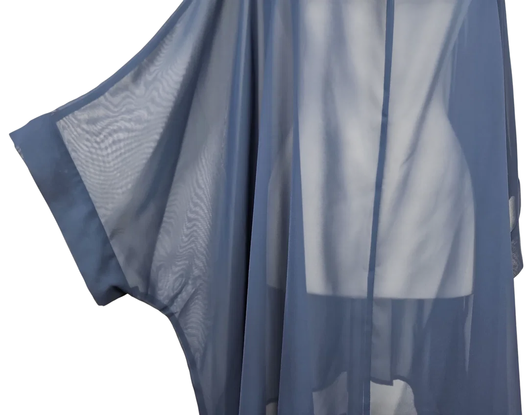 Ulla Popken Damen Tunika, blau - 9XL / 58 – Bild 5