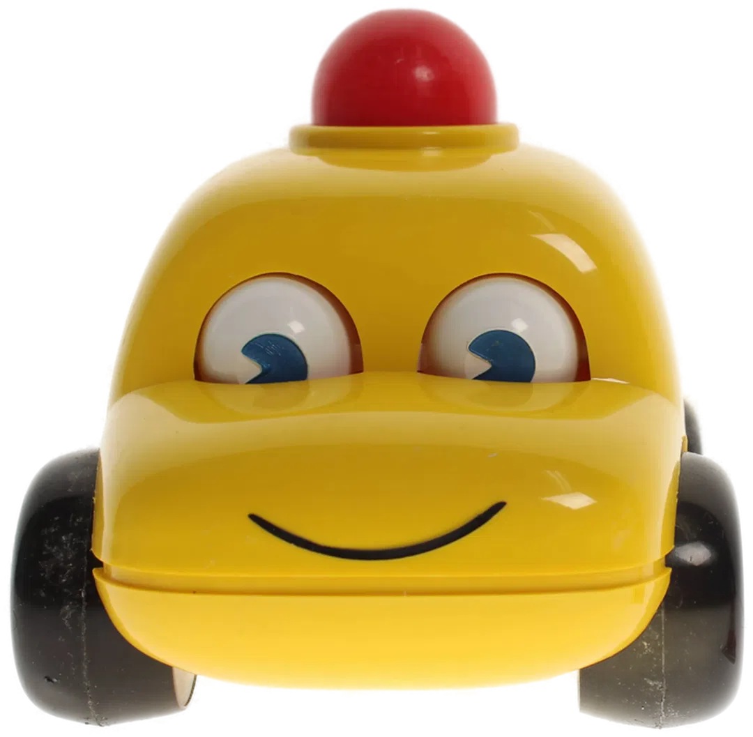 Ambi Toys „Baby’s First Car“ – Gelbes Babyauto mit Klingelfunktion – Vintage - Bild 4