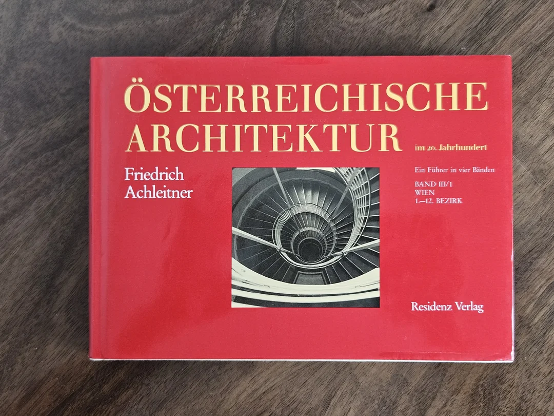 Österreichische Architektur im 20. Jahrhundert Band III/1 - Friedrich Achleitner - Bild 1