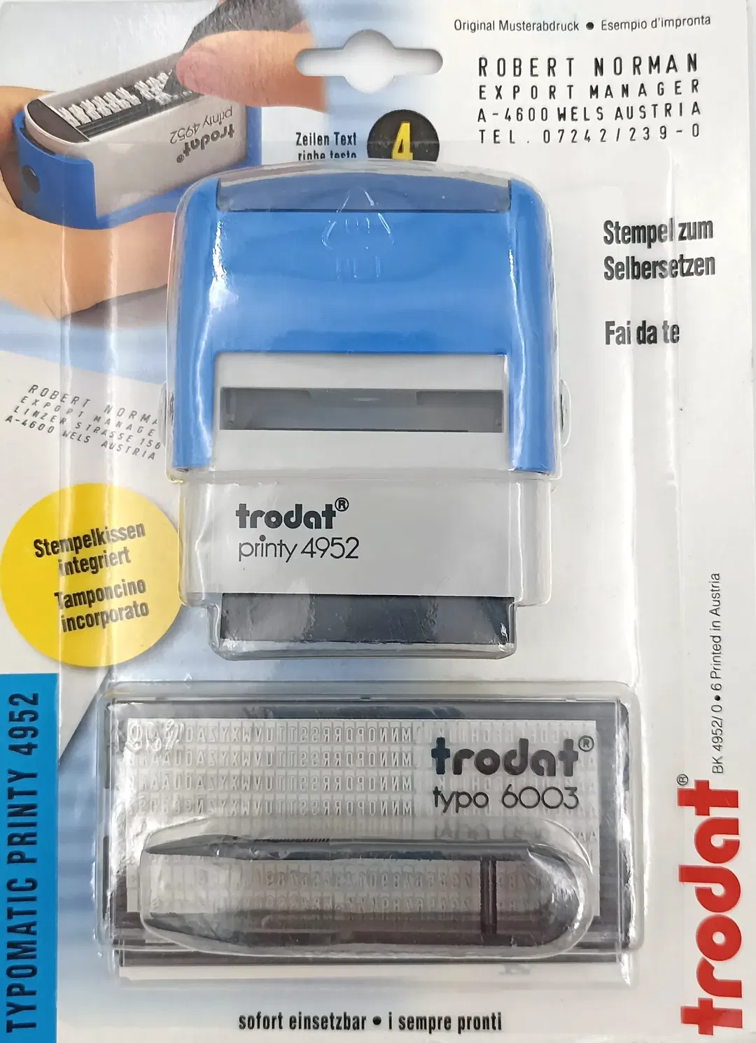 Trodat Typomatic Printy 4952 (neu 4912) - Bild 1