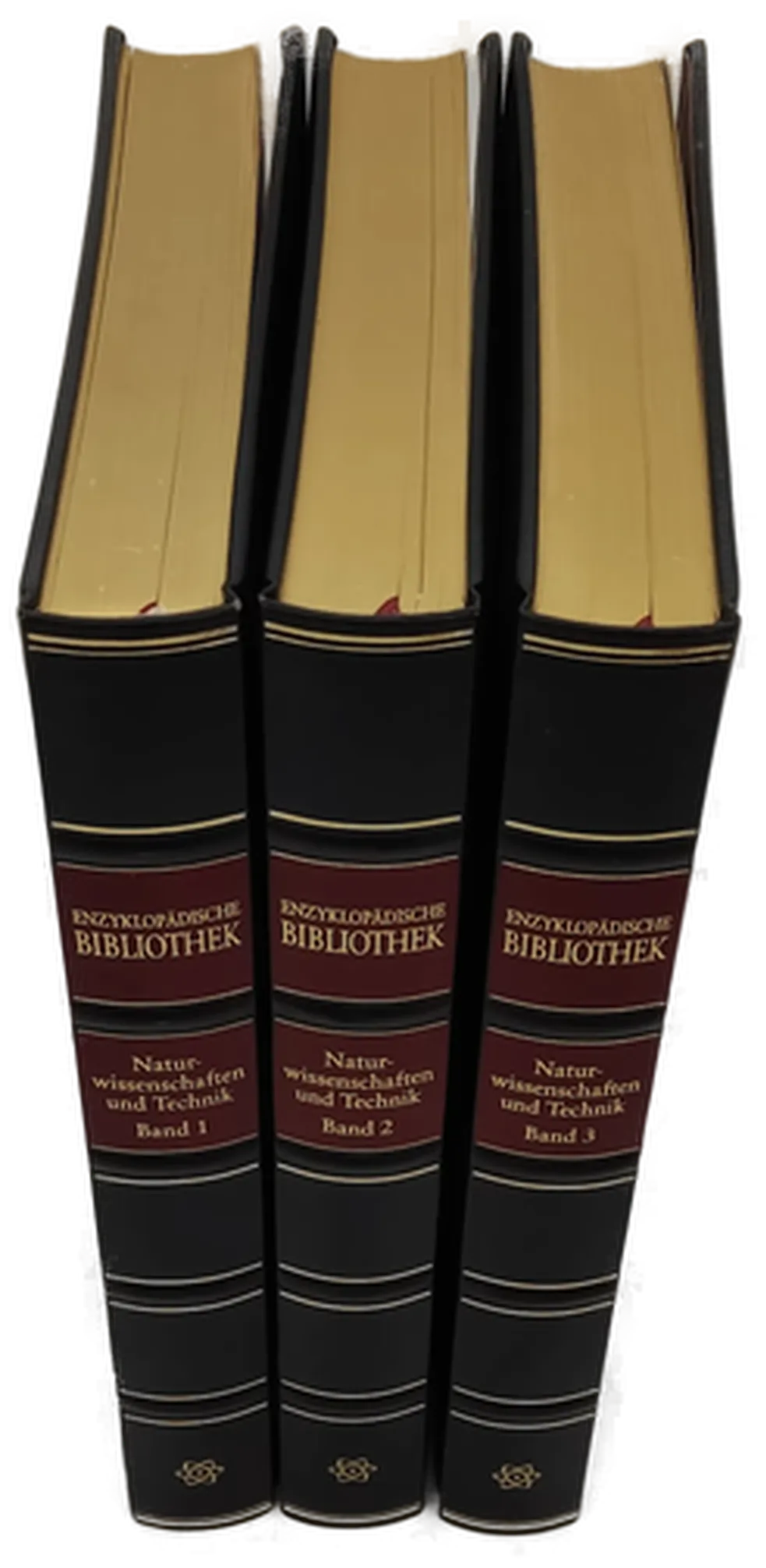 ENZYKLOPÄDISCHE BIBLIOTHEK Konvolut Band 1,2,3 Naturwissenschaften und Technik – Bild 3