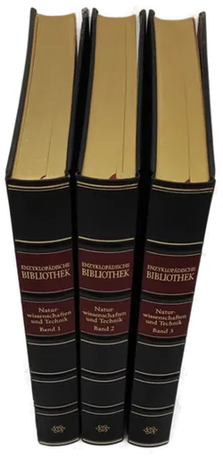 ENZYKLOPÄDISCHE BIBLIOTHEK Konvolut Band 1,2,3 Naturwissenschaften und Technik - Bild 3