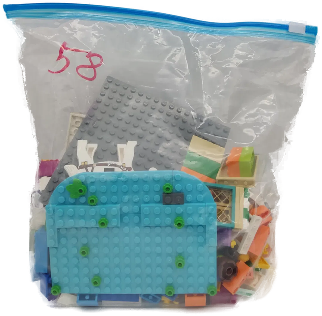 0.5  Kilo Lego Steine gemischt - Bild 4