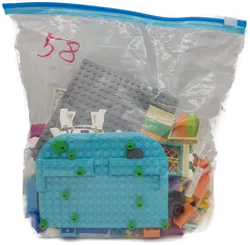 0.5  Kilo Lego Steine gemischt - Bild 1