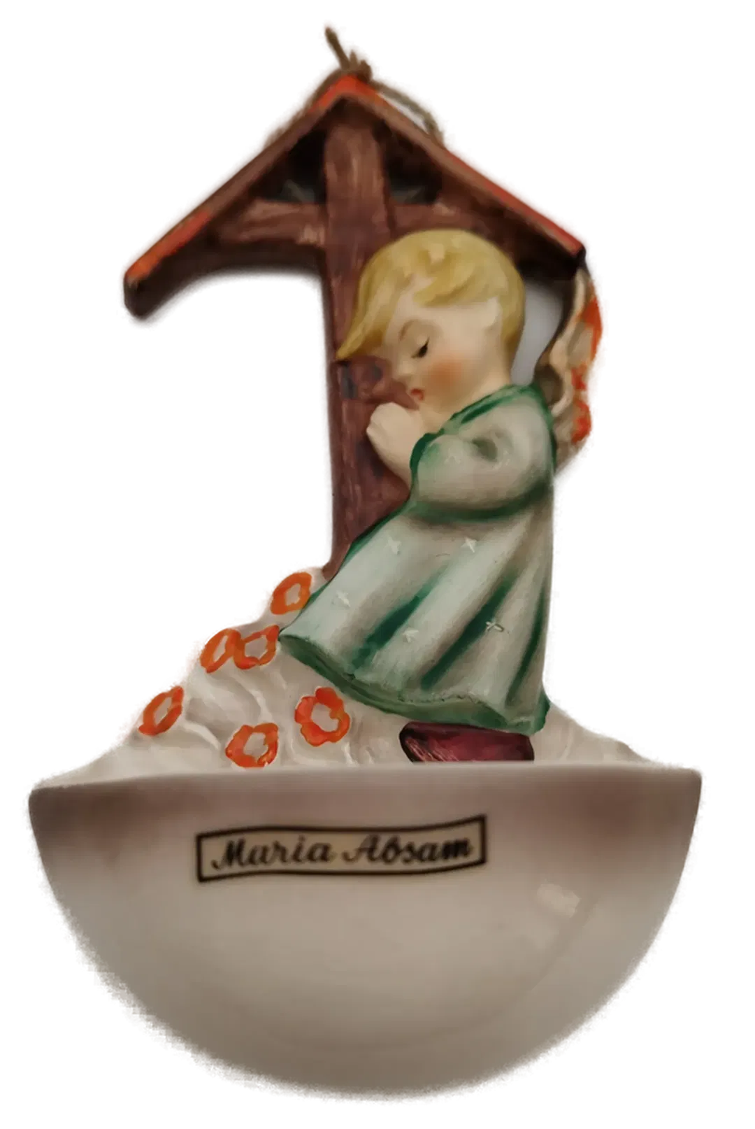Hummel Maria Absam Weihwasser Anhänger - Made in West Germany - Bild 4