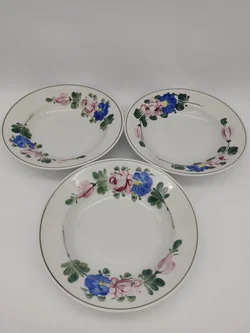 Lilien Porzellan - Kleines Set - Fleisch/Suppenteller & Krug 'Alpenflora', 8 Teile - Bild 6